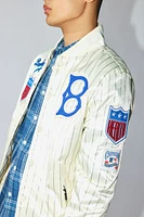 Pro Standard Brooklyn Dodgers Satin Varsity Jacket