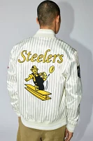 Pro Standard Pittsburgh Steelers Satin Varsity Jacket