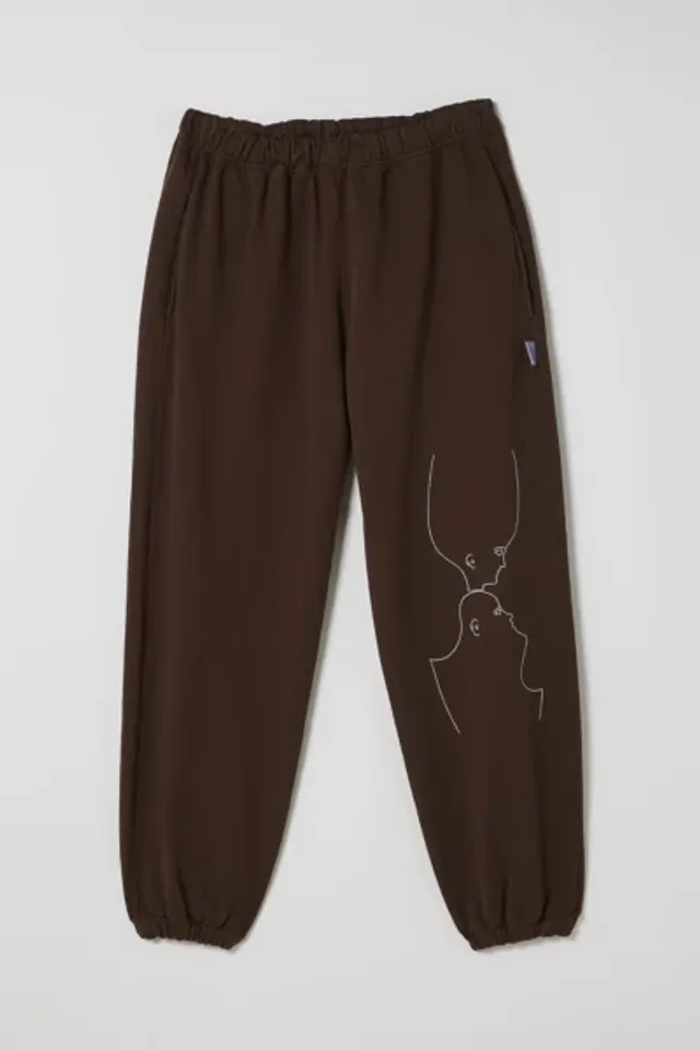 Sp5der Classic Sweatpant Brown