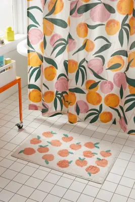 Allover Fruits Bath Mat