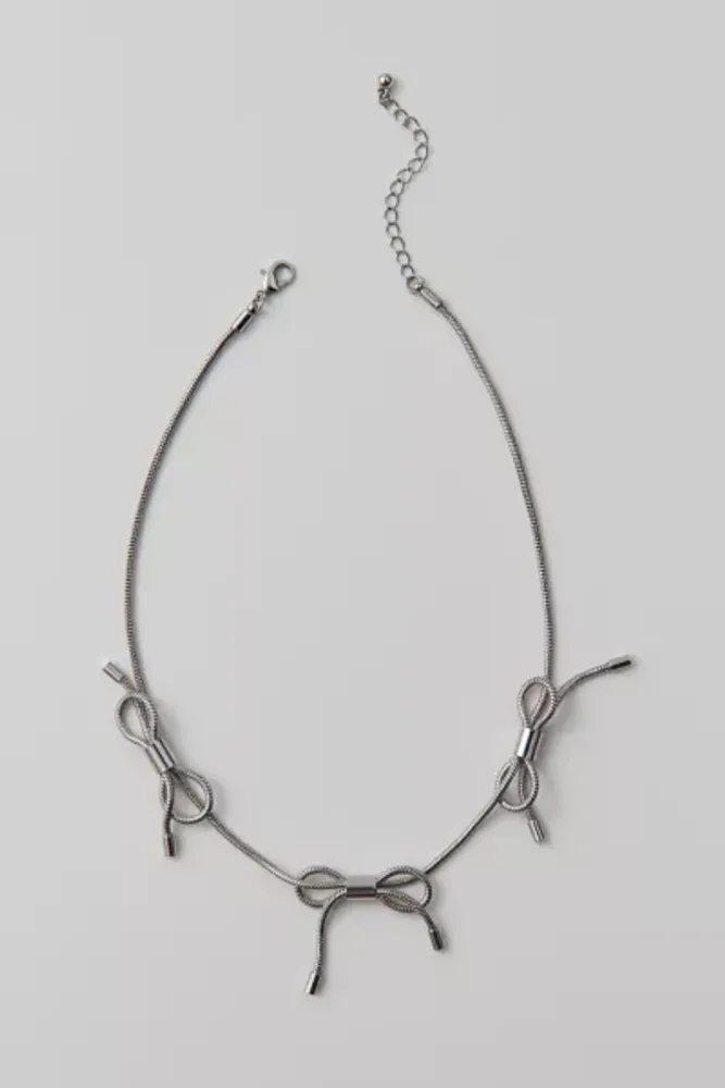 Luce Bow Necklace
