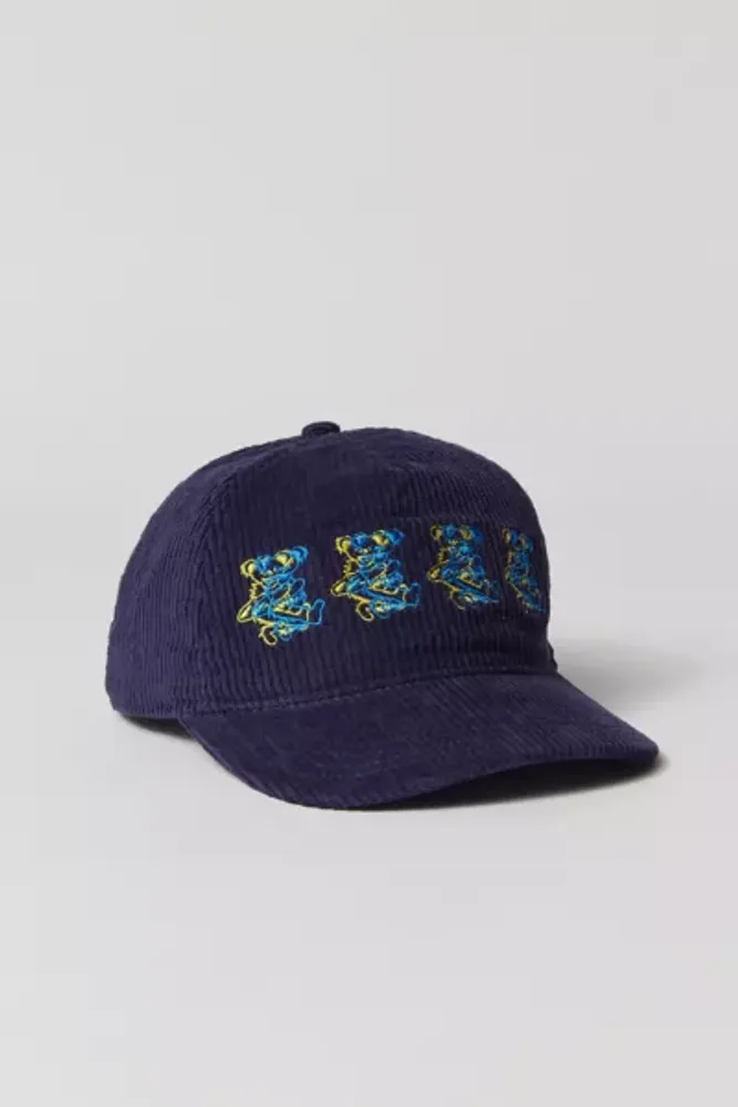 Grateful Dead Dancing Bears Hologram Cord Hat