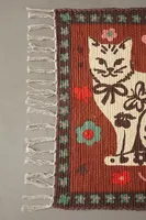 Twin Kitty Printed Rag Rug