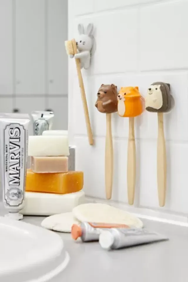 Urban Outfitters Trash Apple Toothbrush Holder