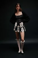 Zemeta Renaissance Lock Corset Mini Dress