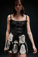 Zemeta Renaissance Lock Corset Mini Dress