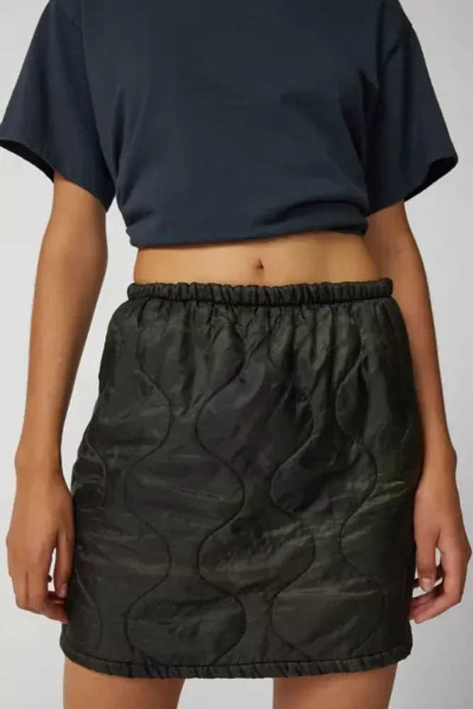 Urban Renewal Remade Overdyed Liner Mini Skirt
