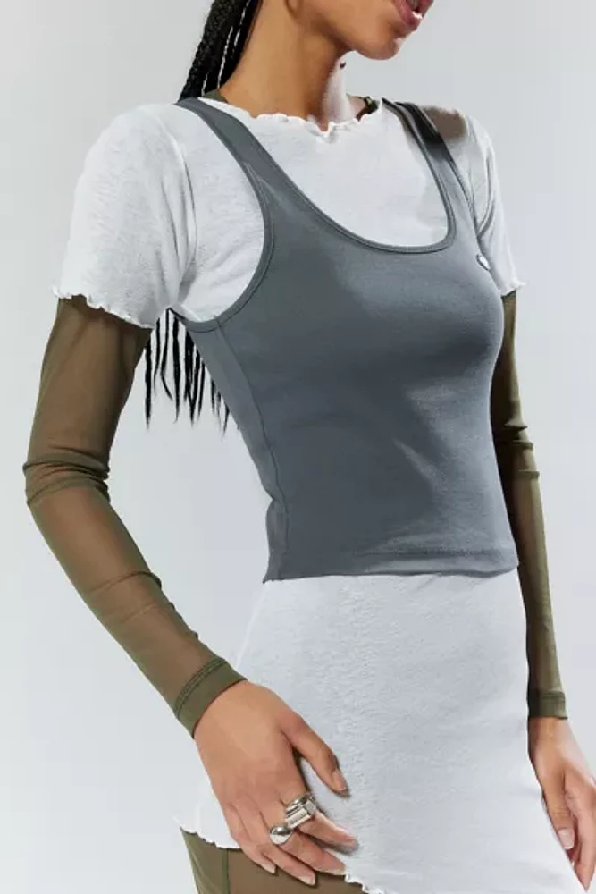 Basic Pleasure Mode Armour Layered Long Sleeve Top