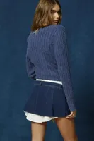 BDG Sammi Layered Denim Micro Mini Skirt
