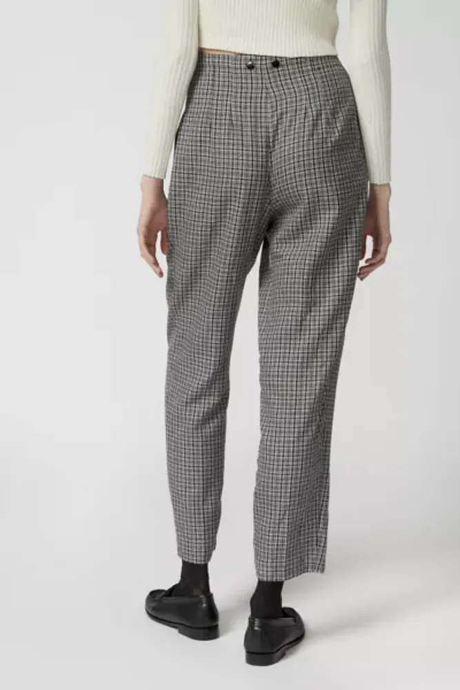 Urban Renewal Vintage Plaid Trouser Pant
