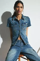 GUESS ORIGINALS Cargo Denim Shirt