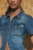 GUESS ORIGINALS Cargo Denim Shirt