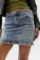 GUESS ORIGINALS UO Exclusive Panel Denim Mini Skirt