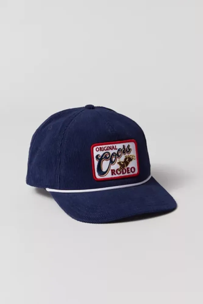 American Needle Coors Banquet Roscoe Snapback Hat - Navy - One Size