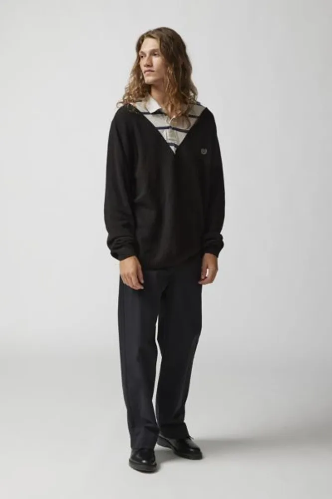 Urban Renewal Remade Spliced V-Neck Sweater