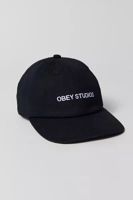 OBEY Studio Pigment Dye 6-Panel Hat