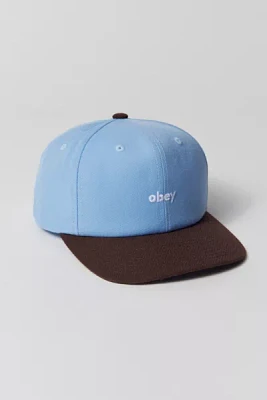 OBEY 2-Tone Lowercase Snapback Hat