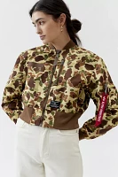 Alpha Industries L-2B Cropped Bomber Jacket