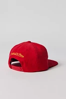 Mitchell & Ness USC Trojans Cord Snapback Hat