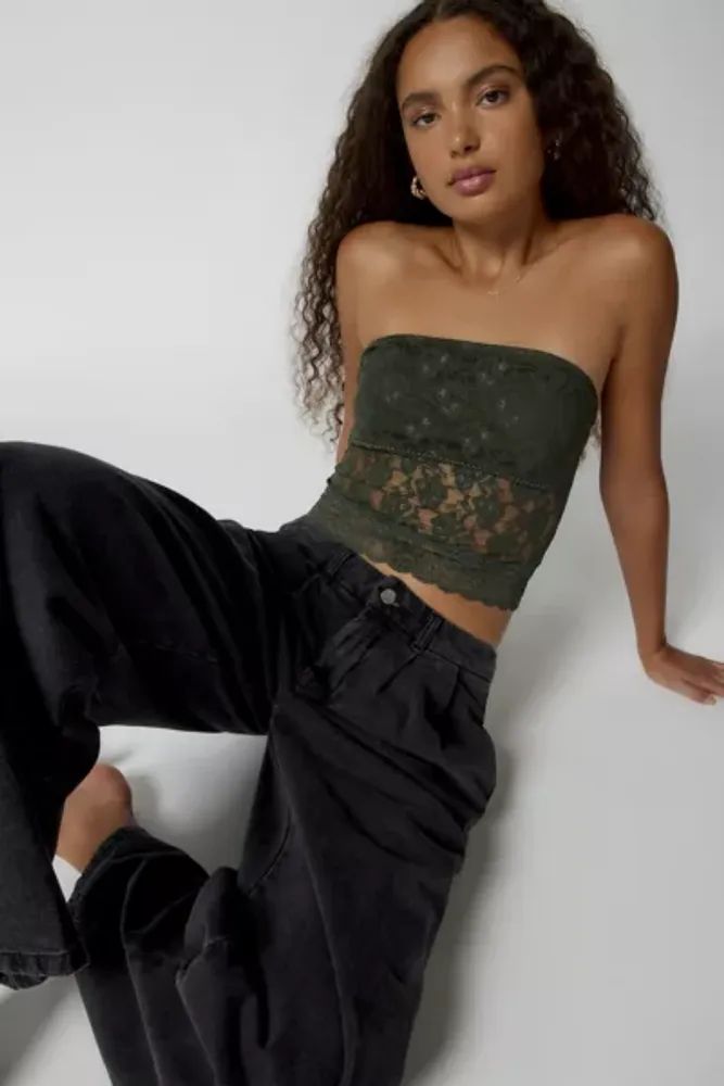 Urban Renewal Remnants Lace Tube Top