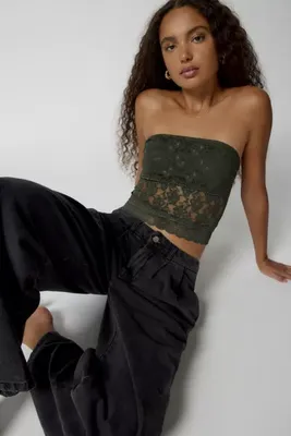 Urban Renewal Remnants Lace Tube Top