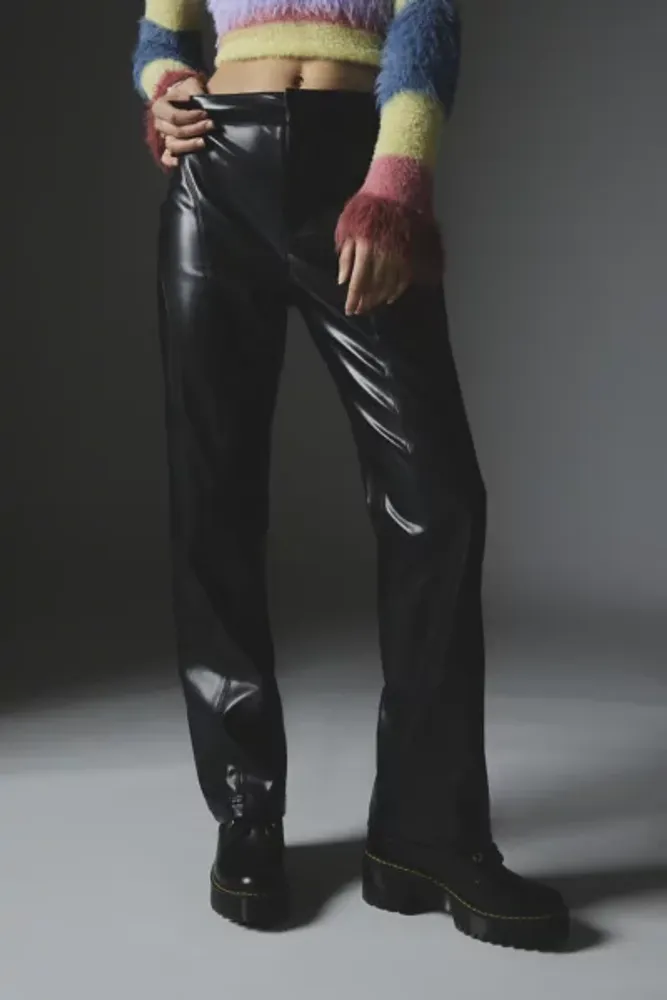 Silence + Noise Sydney Faux Leather Moto Pant