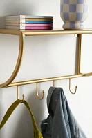 Entryway Metal Wall Shelf