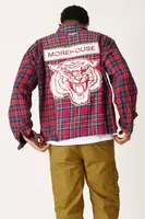 UO Summer Class ’22 Urban Renewal Remade Morehouse College Flannel Shirt
