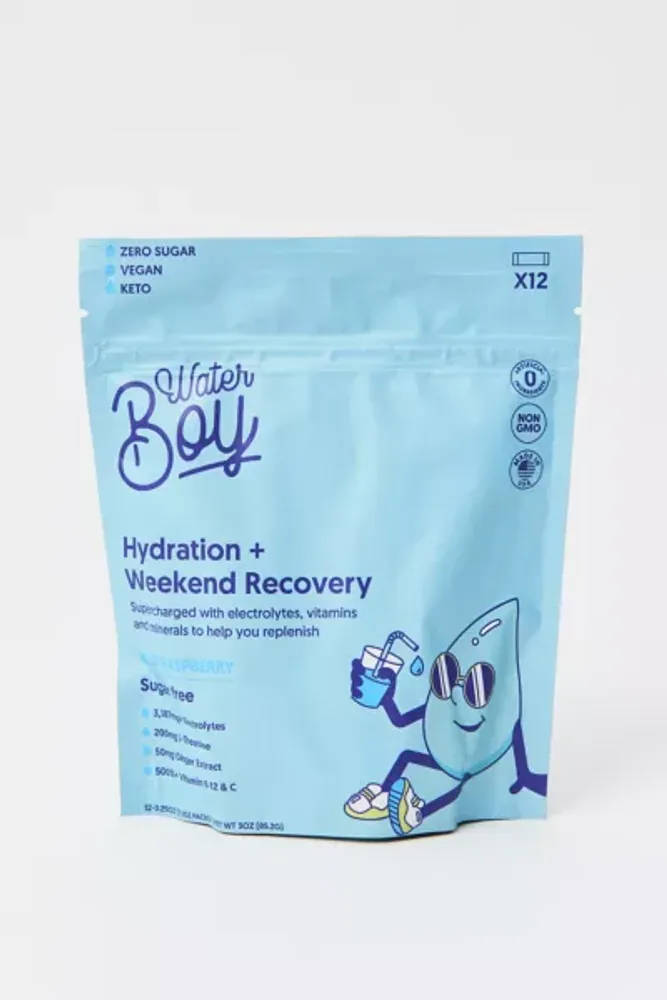 Waterboy Hydration + Weekend Recovery Drink Mix