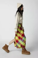 BDG Janelle Printed Midi Skirt