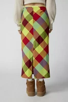 BDG Janelle Printed Midi Skirt