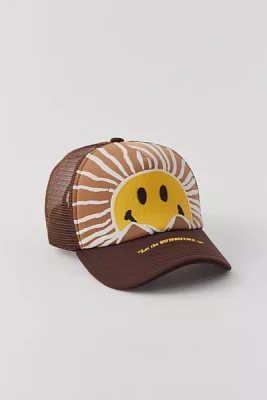 Market X Smiley Sunrise Trucker Hat
