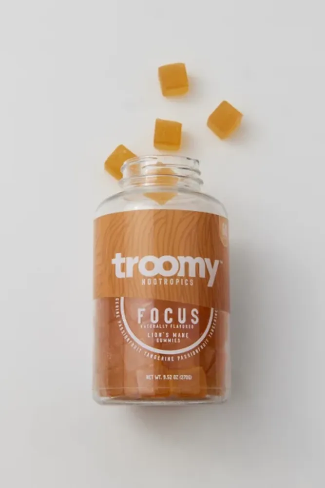 Troomy Focus: Lion's Mane Mushroom Gummies Supplement