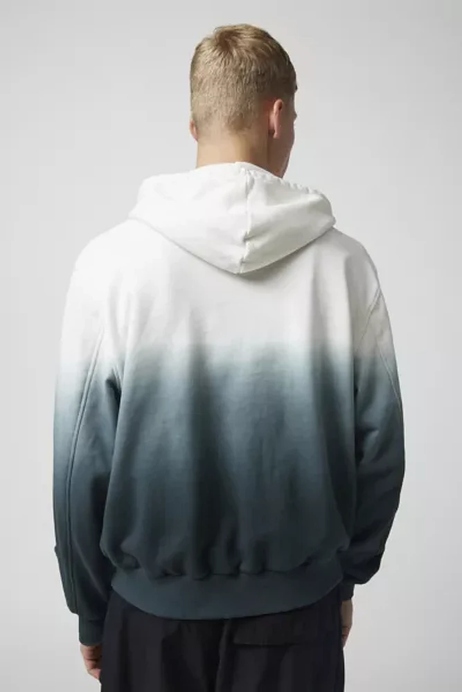 BOBBLEHAUS UO Exclusive Recycled Cotton Ombre Full Zip Hoodie Sweatshirt