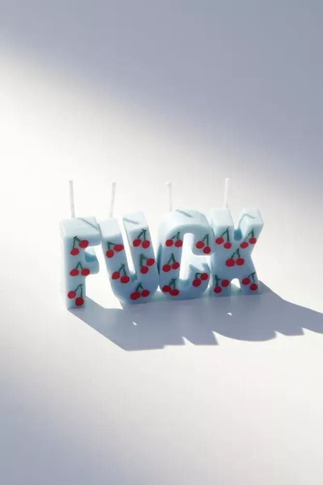 This Candle Is Lit UO Exclusive F*** Letter Candle Set
