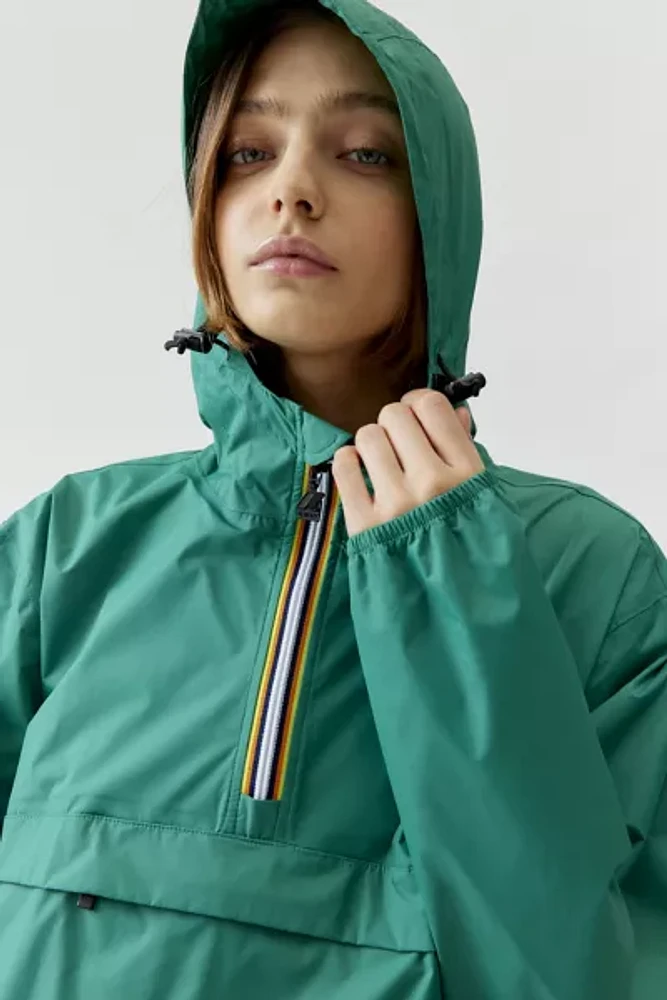 K-Way Le Vrai Leon 3.0 Half-Zip Windbreaker Jacket