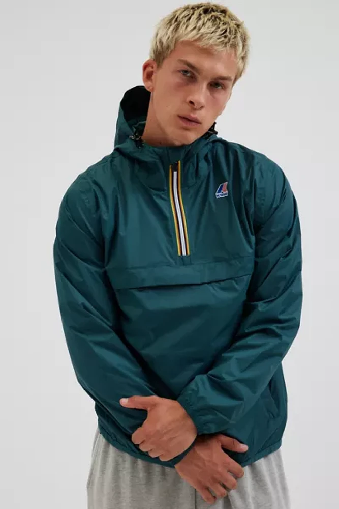 K-Way Le Vrai Leon 3.0 Half-Zip Windbreaker Jacket