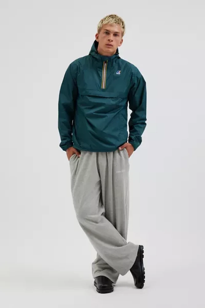 K-Way Le Vrai Leon 3.0 Half-Zip Windbreaker Jacket