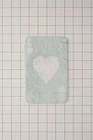 Queen Of Hearts Tufted Bath Mat