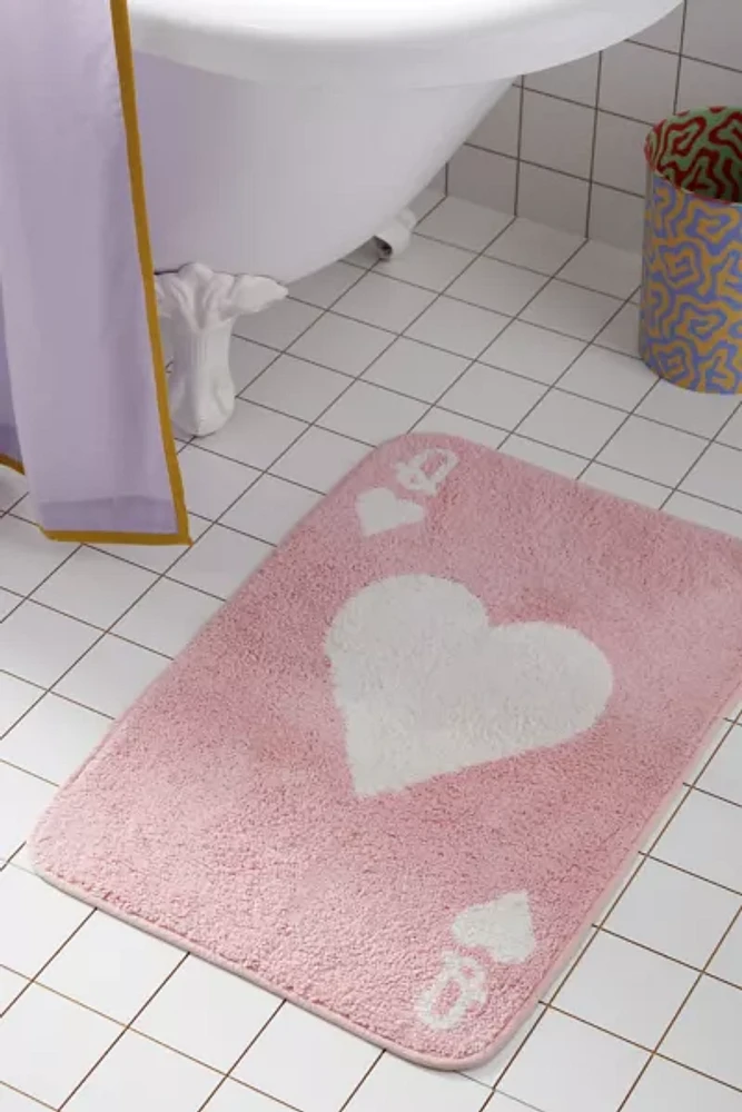 Queen Of Hearts Bath Mat