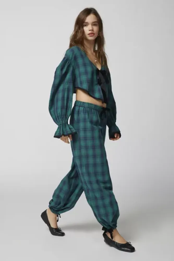 Urban Outfitters Out From Under Charlotte Flannel Jogger Pant