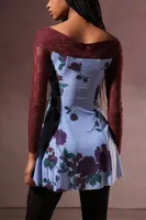 Kimchi Blue Sydney Off-The-Shoulder Mini Dress