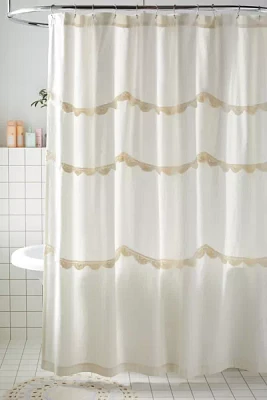 Cake Crochet Shower Curtain