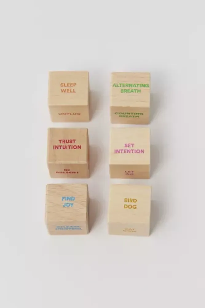 Urban Outfitters Mindfulness Dice Set