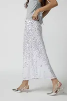 Motel UO Exclusive Tresha Sequin Midi Skirt