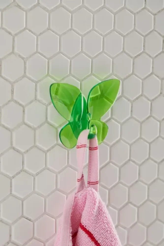 Butterfly Adhesive Bath Hook