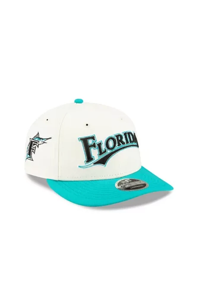 New Era FELT X Florida Marlins Butterfly Fitted Hat