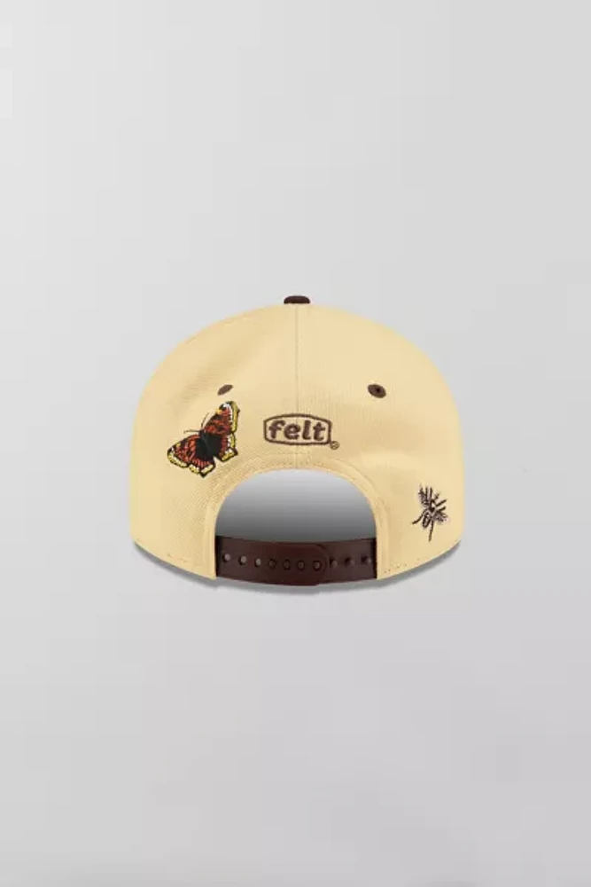 New Era FELT X San Diego Padres Butterfly Fitted Hat