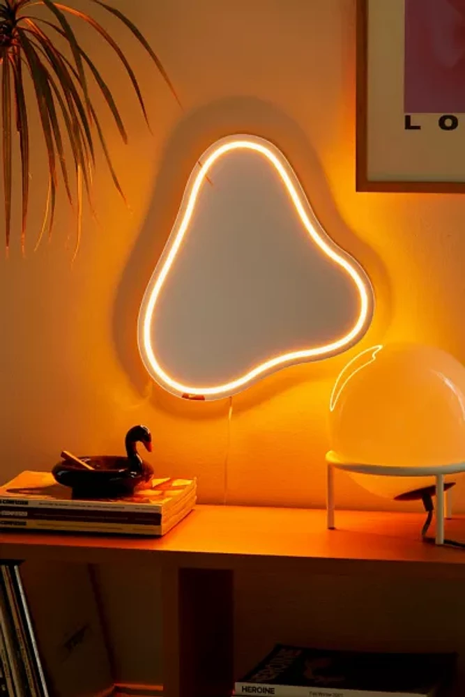 Triangle LED Mirror