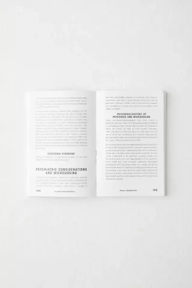 Urban Outfitters The Microdosing Guidebook By C. J. Spotswood